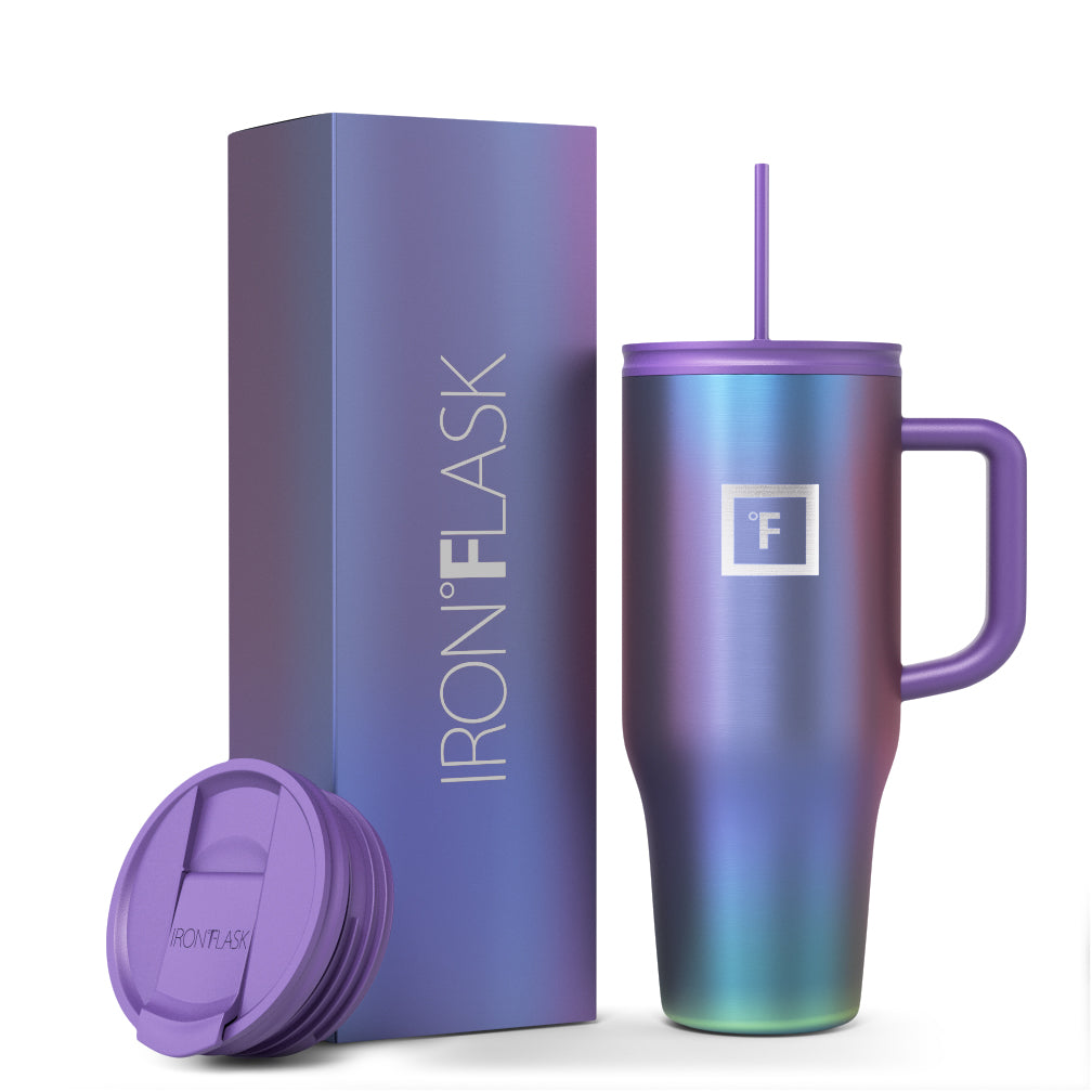 Iron Flask Classic Tumbler - 32 oz - Dark Rainbow 