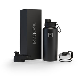 32 Oz Wide Mouth Water Bottle With Spout Lid