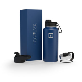 32 Oz Wide Mouth Water Bottle With Spout Lid