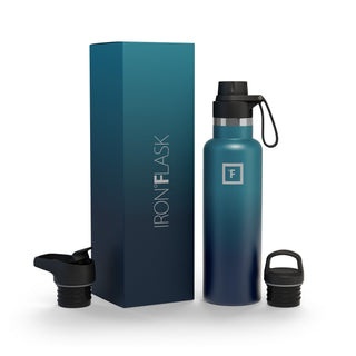 20 Oz Narrow Mouth Water Bottle with Spout Lid