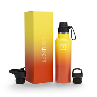 20 Oz Narrow Mouth Water Bottle with Spout Lid