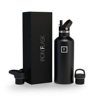32 Oz Narrow Mouth Water Bottle with Straw Lid