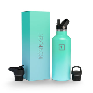 32 Oz Narrow Mouth Water Bottle with Straw Lid