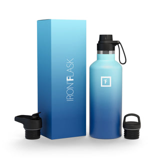 32 Oz Narrow Mouth Water Bottle with Spout Lid