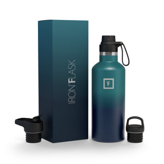 32 Oz Narrow Mouth Water Bottle with Spout Lid